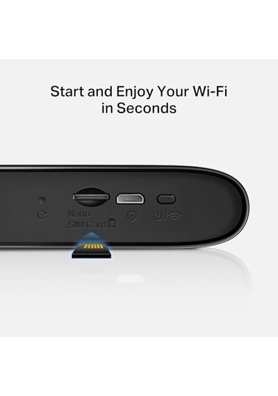 Mt110, 4g Taşınabilir Mobil Modem, 150mbps Ye Kadar İnternet Hızı, 10 Cihaza Kadar Bağlantı, 2200 Mah Batarya, Ku