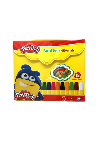 Play-doh Çantalı 18'li Pastel Boya
