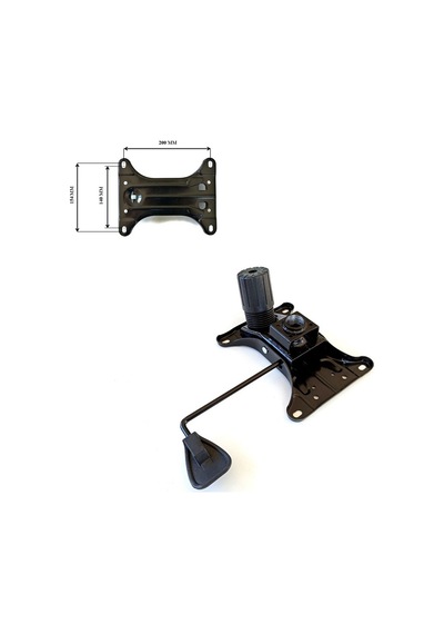 Ofis Koltuğu İçin Tek Kol Metal Şase Tilt Mekanizma 15x20cm