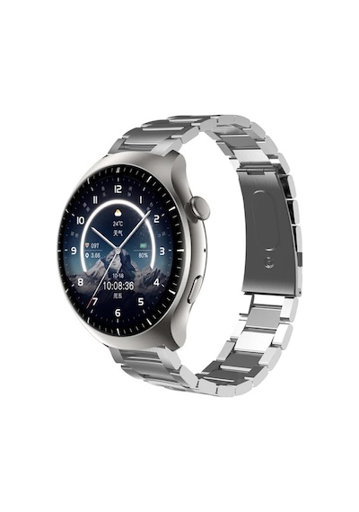 Harvox Watch Hx-4 Pro Akıllı Saat Iphone Ve Android Tüm Akıllı Telefonlara Uyumlu 46 Mm Gümüş