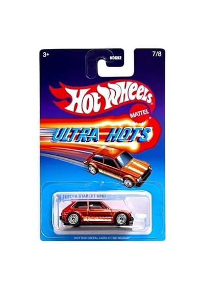 Ultra Hots Tekli Arabalar Hdg52-91 Toyota Starlet Kp61 Jby66 Açık Bej