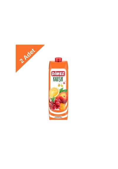 Dimes Karışık Meyve Suyu 1 L X 2 Adet