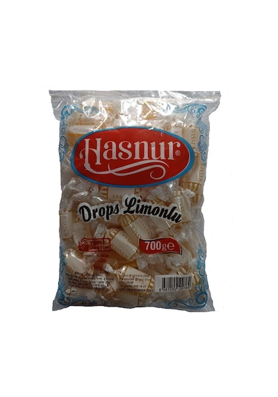 Hanur Limonlu Ekşi Şeker Akide Şekeri 700 G