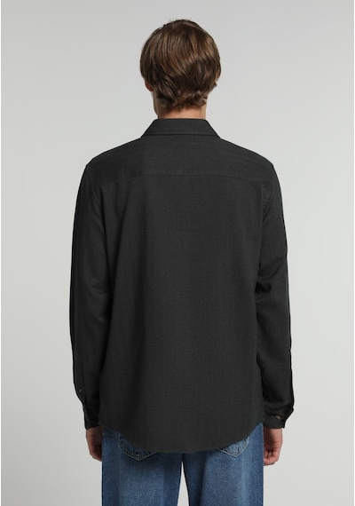 Colin's Colins Regular Fit Shirt Neck Düz Erkek Yeşil Uzun Kol Gömlek Cl1082606 Q1.v2 Kha Haki