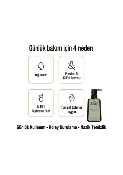 Tr Gaia's Garden Şakayık Kokulu Sıvı El Sabunu %100 Doğal Zeytinyağlı, Nemlendirici Ve Zarif Temizlik 500 Ml