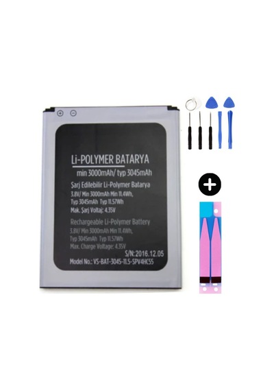Vestel Venüs V3 5580 Uyumlu A Kalite Batarya Pil + Montaj Seti