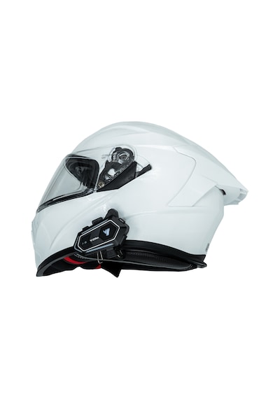 Gp Katjmer Y20 Max Bluetooth 5.3 300m Çift Yönlü Rgb Işıklı Motosiklet Kask Kulaklığı Intercom