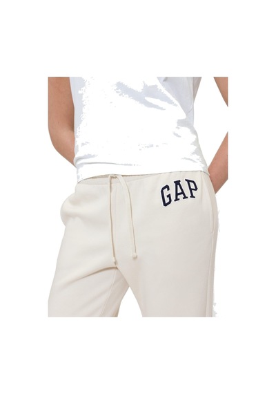 Gap Gap Logo Bootcut Fleece Eşofman Altı - 430369 Krem