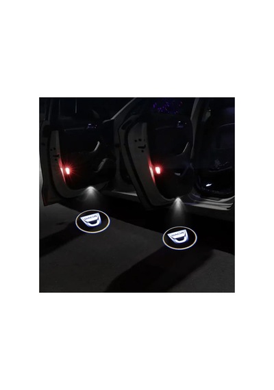 Dacia Kapı Altı Led Aydınlatma Araç Logolu