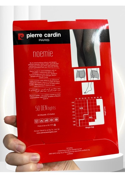 Pierre Cardin Paris Noemie 50 Den Puantiyeli İnce Şık Külotlu Çor Kestane