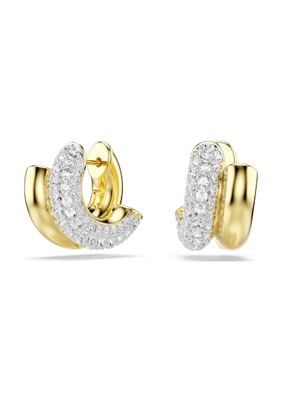 5740735 Swarovski Küpe Dextera:pe Mn Hoop Whıte/gos Metalik