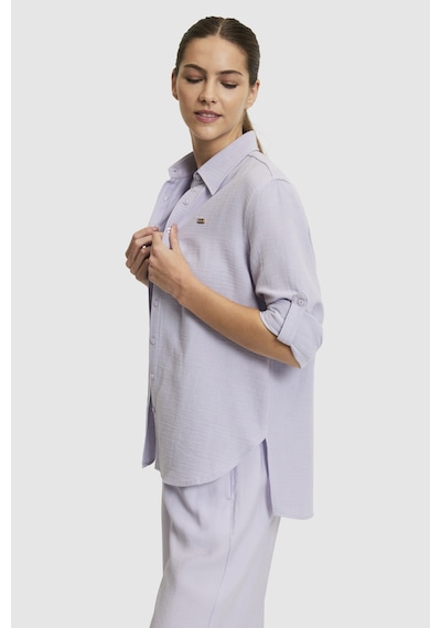 U.S. Polo Assn. U.s. Polo Assn. Kadın Lila Gömlek Desenli 50324689-vr034