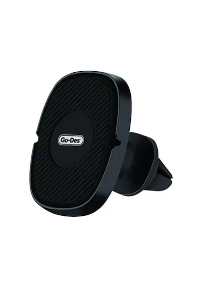 Go-Des GD-HD666S Magnetik Dönebilen 2in1 Havalandırma Ve Düz Zemin Tasarım Araç İçi Telefon Tutucu
