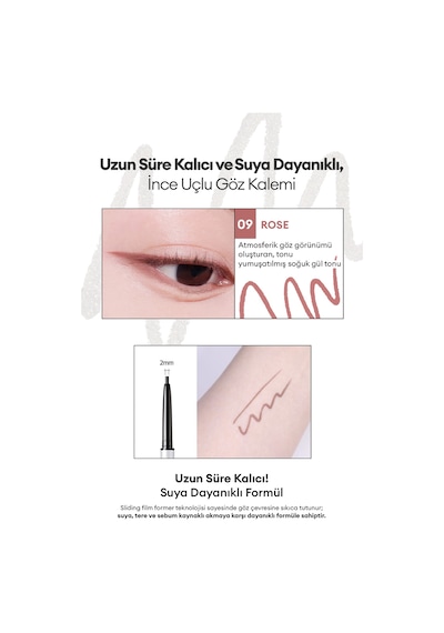 Clio Sharp So Simple Waterproof Pencil Liner 009 Rose