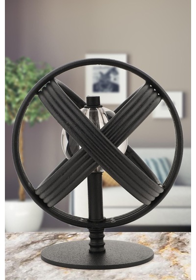 Yumak Metal Aksesuar Siyah 15 Cm