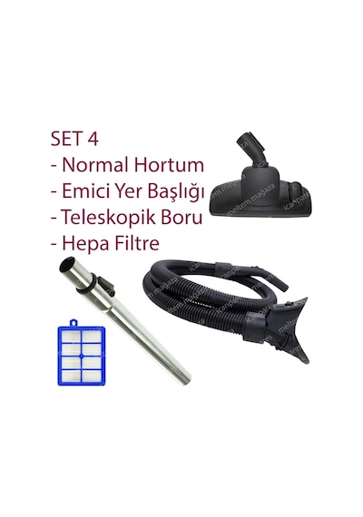 Philips Uyumlu Fc 9205 Marathon Süpürge Hortumu Başlığı Filtresi Borusu