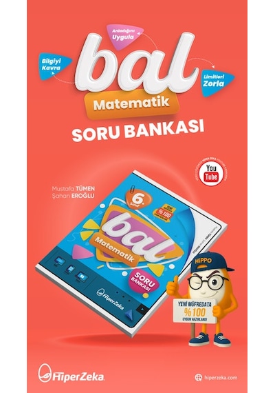 2027 6. Sınıf Bal Matematik Soru Bankası| Mustafa Tümen & Şahan Eroğlu