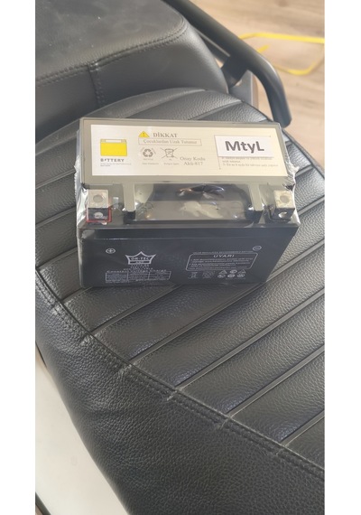 Rks Blazer 50 Xr Max Uyumlu Kaliteli Hazır Şarjlı Akü 12 V 7 Ah