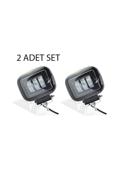 Motosiklet/off Road/atv/utv/traktör/tekne Led Sis Farı Aydınlatma Seti 2 Adet 30w Güç