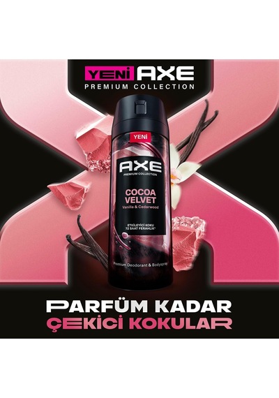 Lexroo Premium Collection Erkek Deodorant & Bodyspray Cocoa Velvet 150 Ml