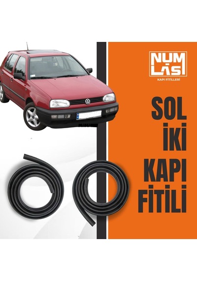 Volkswagen Golf 3.nesil Sol Ön Ve Arka Kapı Fitili-a Kalite-numlas-nm2997