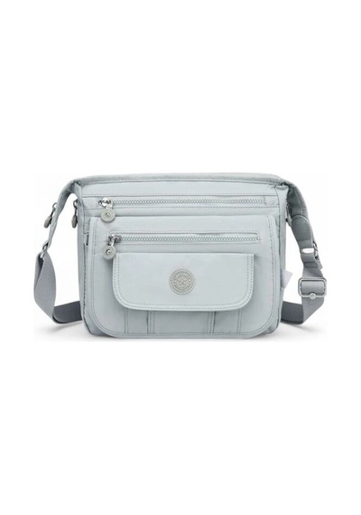 Smart Bags Krinkıl Açık Gri Kadın Çapraz Askılı Çanta Smb 3005 Açık Gri