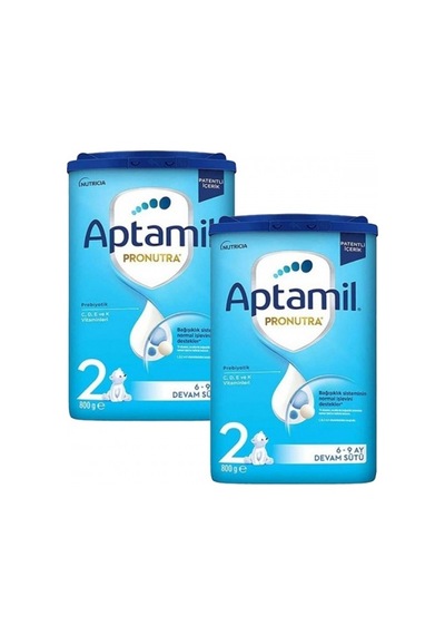 Aptamil 2 Pronutra Devam Sütü 800 G Akıllı Kutu x 2 Adet PKT.APTAMIL.107