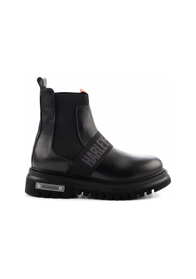Harley Davidson 021m100557 Polperro Nefud Unısex Bot Black // Deri Siyah