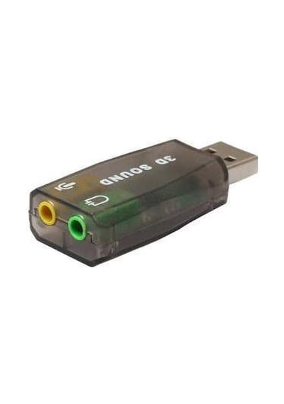 Harici USB Notebook Ses Kartı 3.5 mm. Kulaklık Mikrofon Çevirici