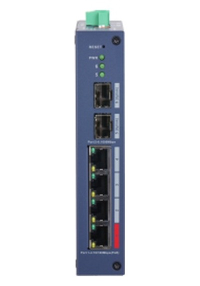 Dahua 4port Poe 10/100 2xsfp Cloud Yönetilebilir Switch Chs4206-4et-90