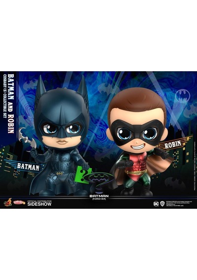 Hot Toys Batman & Robin Cosbaby Set