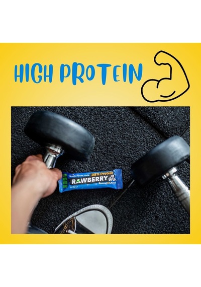 Rawberry %25 Protein Glutensiz Kuruyemiş Bar 15 x 33 G