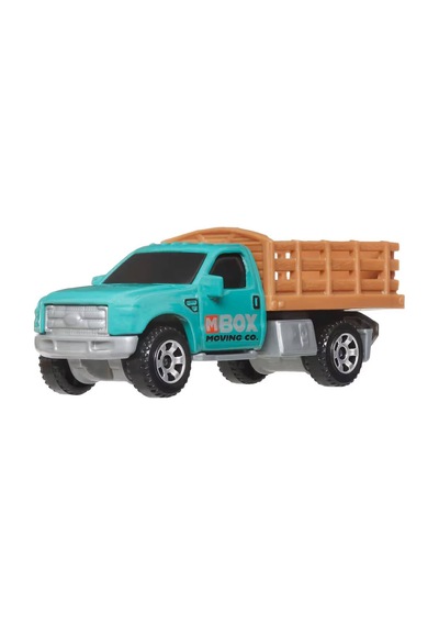 Matchbox Tekli Arabalar Arabalar Ford F350 Stake Bed Truck/camıo Çok Renkli