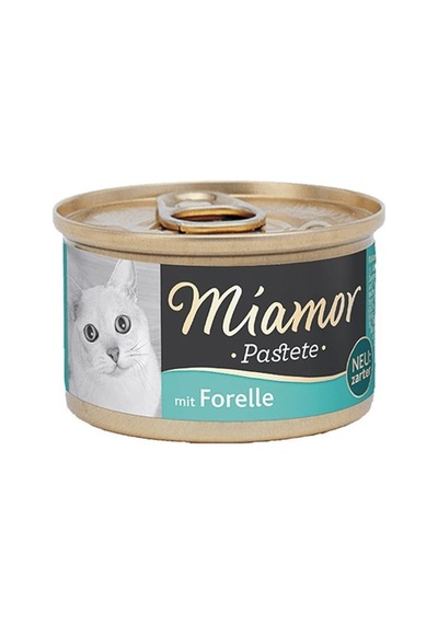Miamor Alabalıklı Yetişkin Kedi Konservesi 10 x 85 G