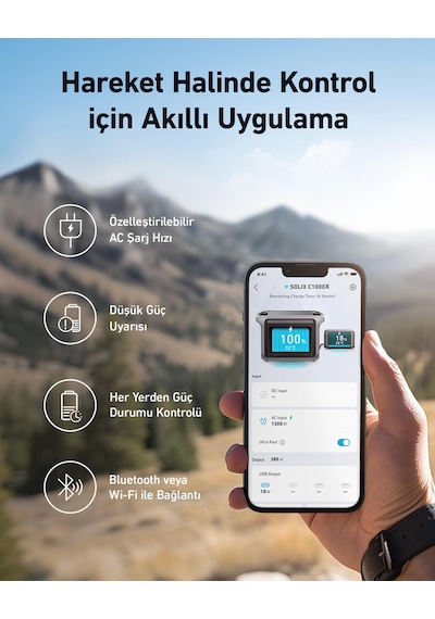 Anker Solıx BP1000X Ekstra Batarya 1056WH (Anker Solıx C1000X Uyumlu) -A1761