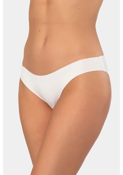 Türen 907 Kadın Lazer Kesim Pamuklu Bikini Külot-beyaz Beyaz