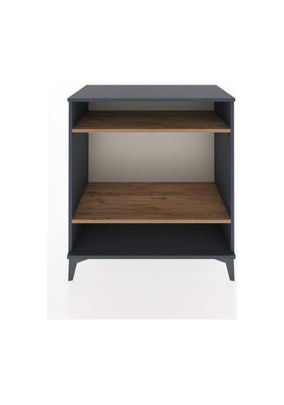 Hyperion Şifonyer 2 Raflı 88x44x96 Antrasit-çam Antrasit