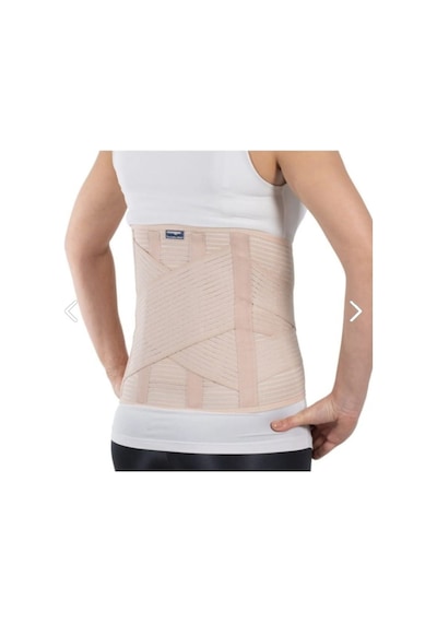 Lumbosakral Fleksi Ble/çeli K Balenli Korse 32 Cm -