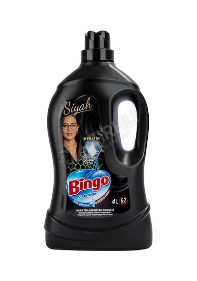 Bingo Siyah Sıvı Çamaşır Deterjanı 4 Lt