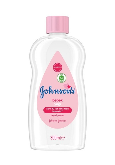 Johnsons Baby Bebek Yağı 300Ml Nemlendirici (Pembe) 3 Lü Set