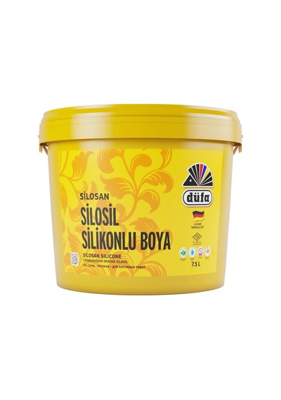 7,5 Lt Silikonlu Dış Cephe Duvar Boyası Krem Renk 0.3