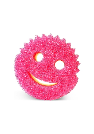 Scrub Daddy Scrub Mommy, Pembe-mor, Tekli Paket Genel