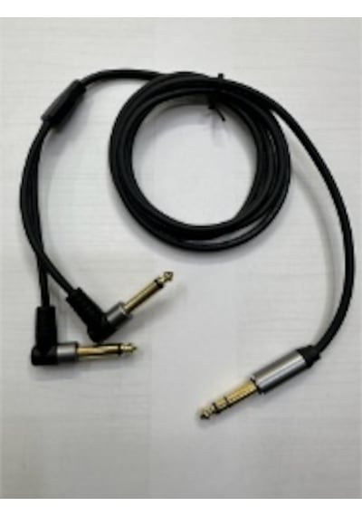 6.3 Mm Stereo 2x 6.3 Mm Mono Kablo 6.3 Mm Y Kablo