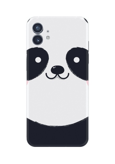 Nothing Phone 2 Kılıf Silikon Desen Özel Seri Sevimli Panda 1794