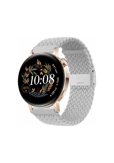 Huawei Watch Gt3 42mm / Gt2 42mm Uyumlu 20mm Metal Klipsli Örgü Kordon