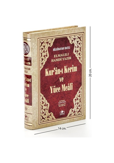 Merve Yayınları Kuran-I Kerim Meali Blg. Hatlı Cami Boy - Elmalıl