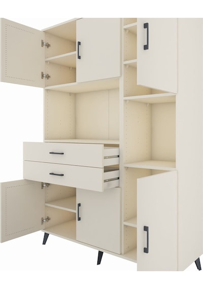 Hyperion Dolap 9 Raflı 2 Çekmeceli 6 Kapaklı 132x44x195 Aytaşı-aytaşı/aytaşı Aytası/aytası Hyperion Dolap 9 Raflı 2 Çekmeceli 6 Kapaklı 132x44x195 Aytaşı-aytaşı/aytaşı Aytası/aytası