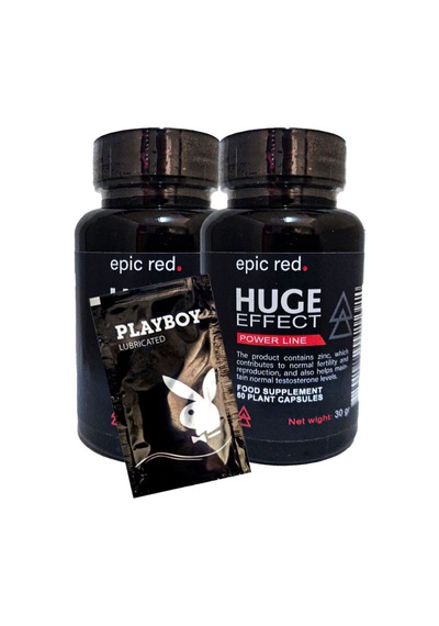 Huge Effect Erkeklere Özel 60lı X 2 Adet + Jel