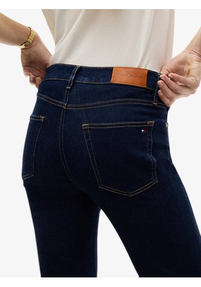 Tommy Hilfiger Luna Mıd Rıse Flare Essentıal Kadın Mavi Denim Pantolon - Ww0ww52185