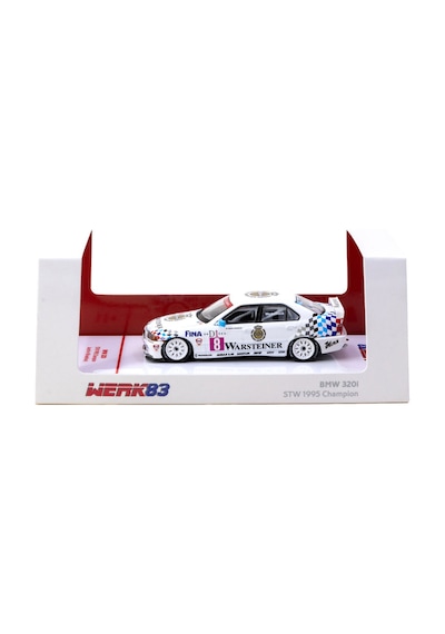 Werk83 1:64 Bmw 320i Stw 1995 Champion 8 Diecast Model Yarış Arabası Beyaz